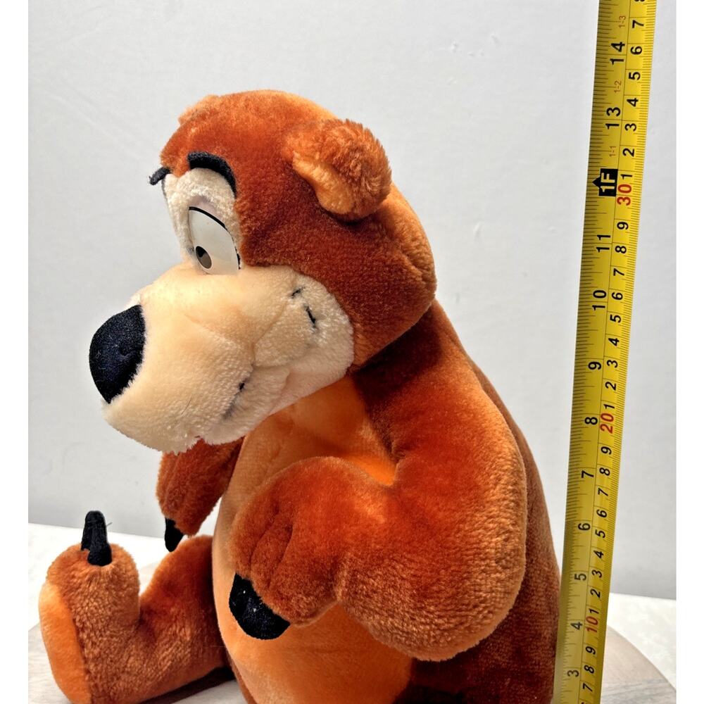 13" Disney Humprey The Bear Plush Toy From Grin and Bear It - Picture 7 of 7